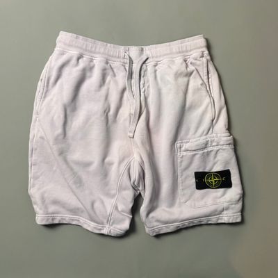Stone Island Rose Pink Shorts - Medium