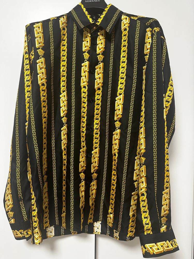 Versace Chain Silk Shirt image 1