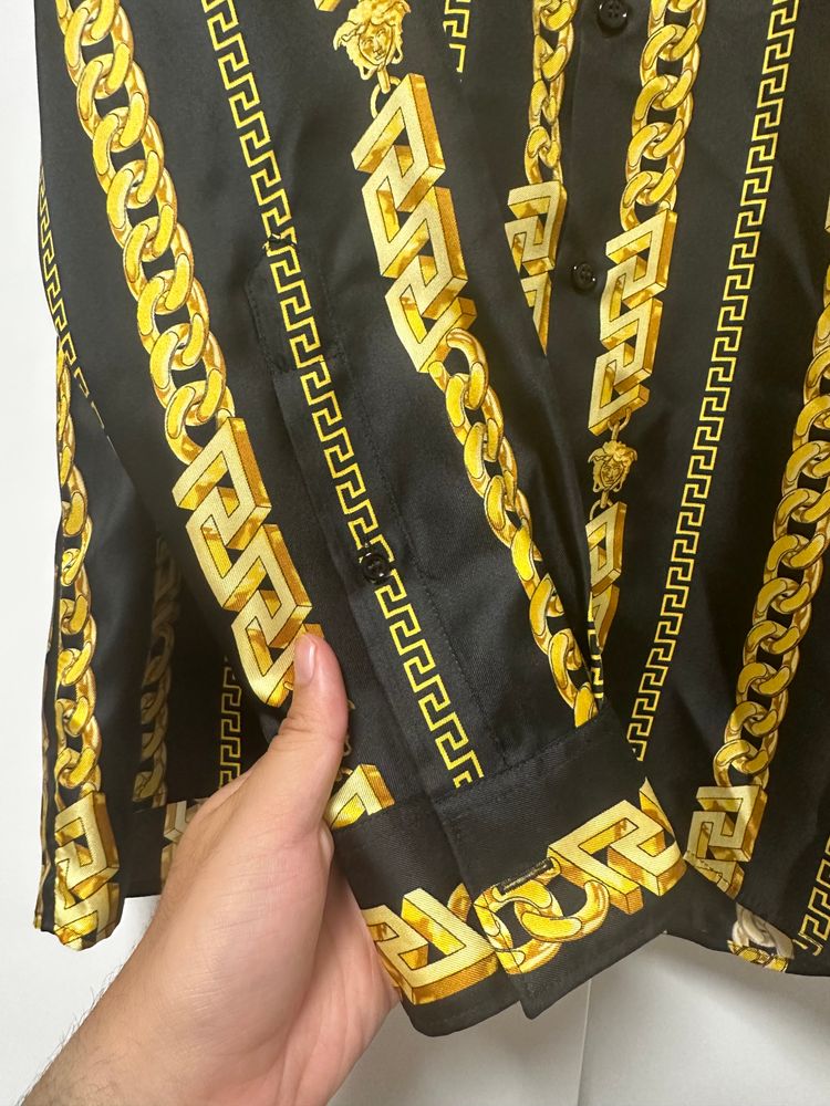 Versace Chain Silk Shirt image 6