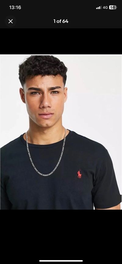 Ralph Lauren Black T-Shirt size M,XXXL buyer choice **