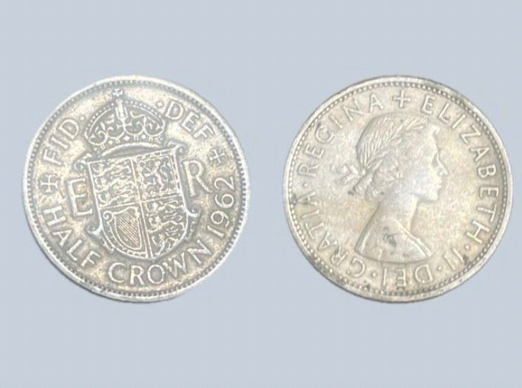 UK Half Crown 1962 QEII RARE