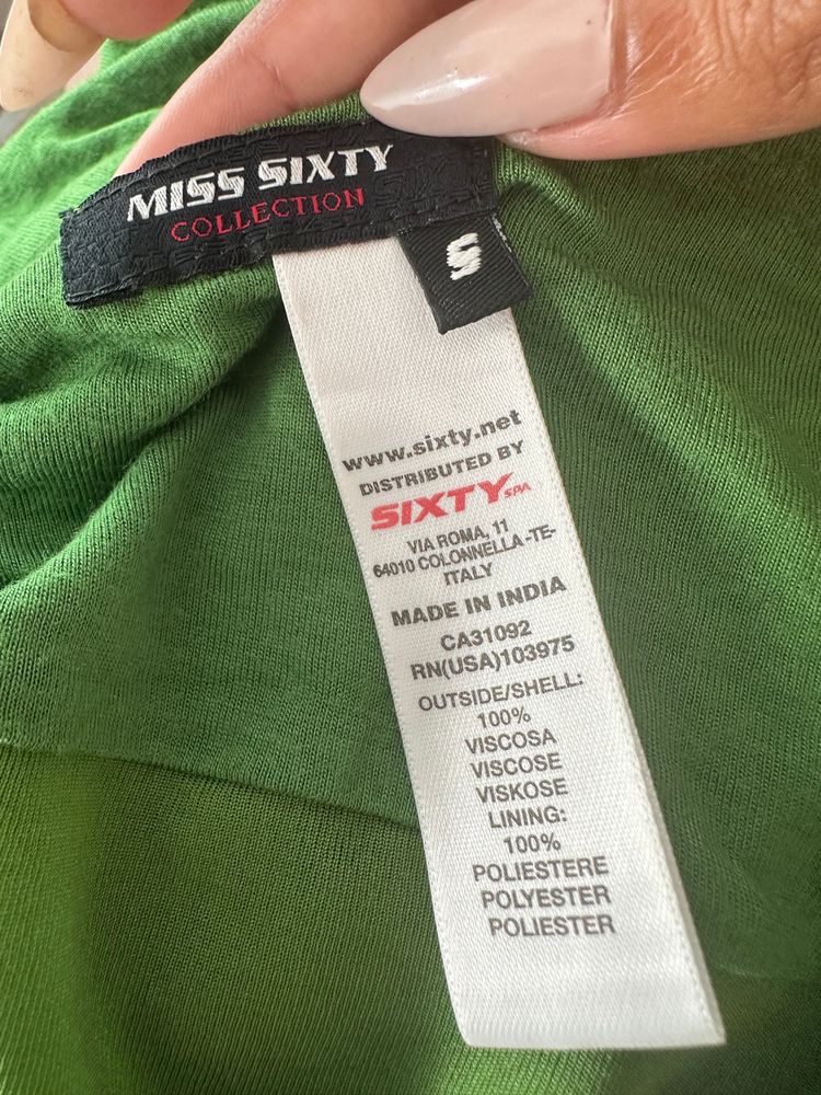 summermaxxing drop | small green miss sixty draped top 3