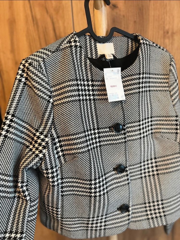 H&M H&M Women'S Checkered Button-Up Jacket product image