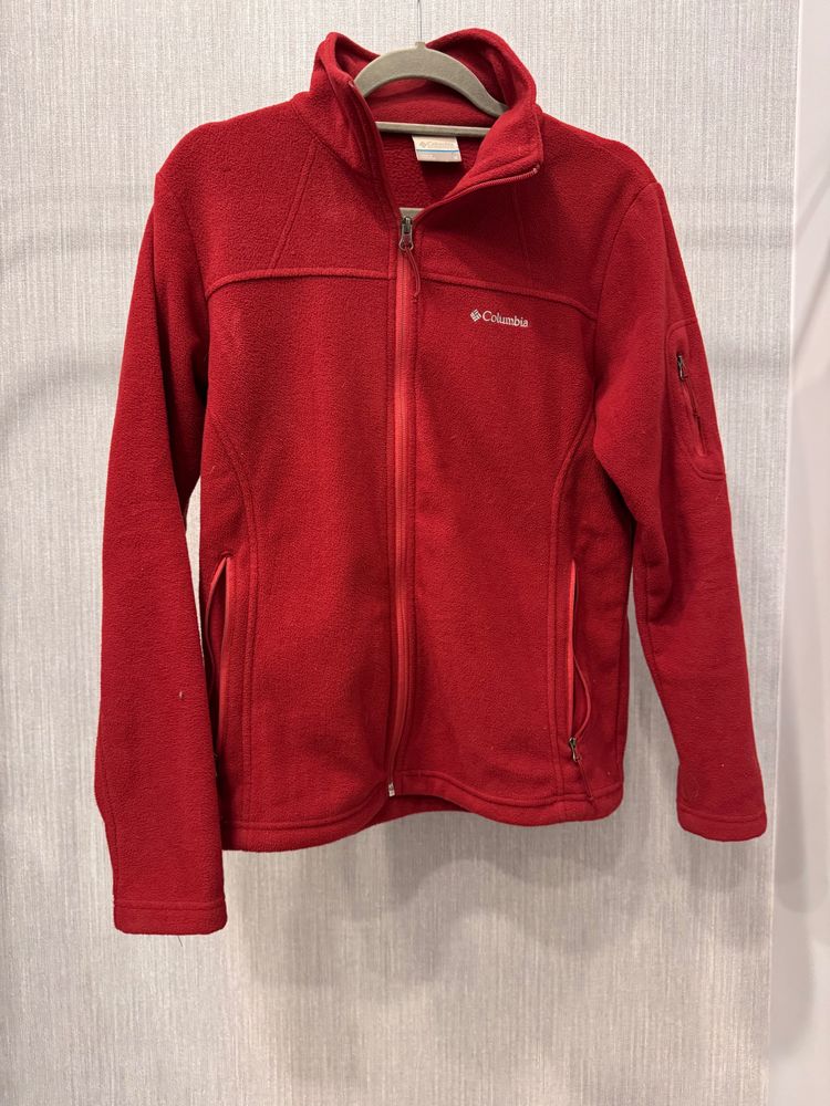 Columbia Red Fleece Jacket