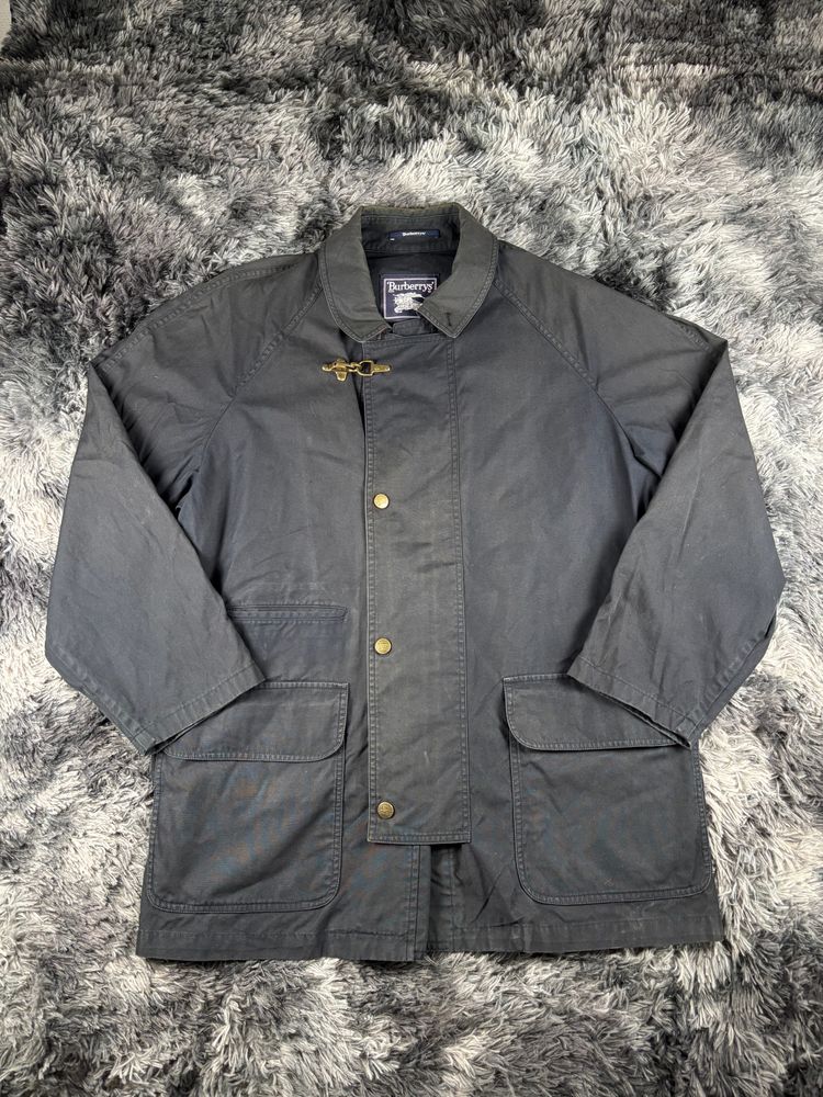Burberrys vintage Made in England 52 L heritage coat 90s