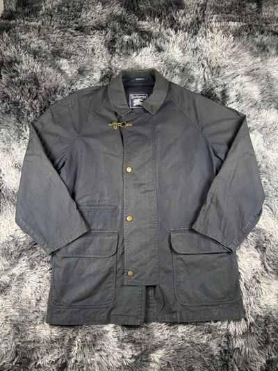 Burberrys vintage Made in England 52 L heritage coat 90s