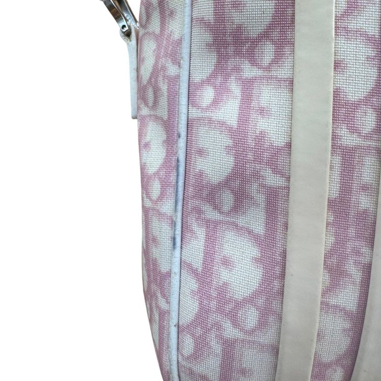 Christian Dior Pink Trotter canvas crossbody bag 11