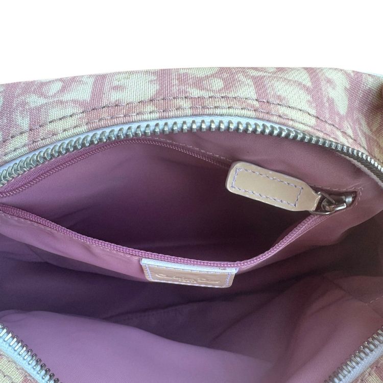 Christian Dior Pink Trotter canvas crossbody bag 5