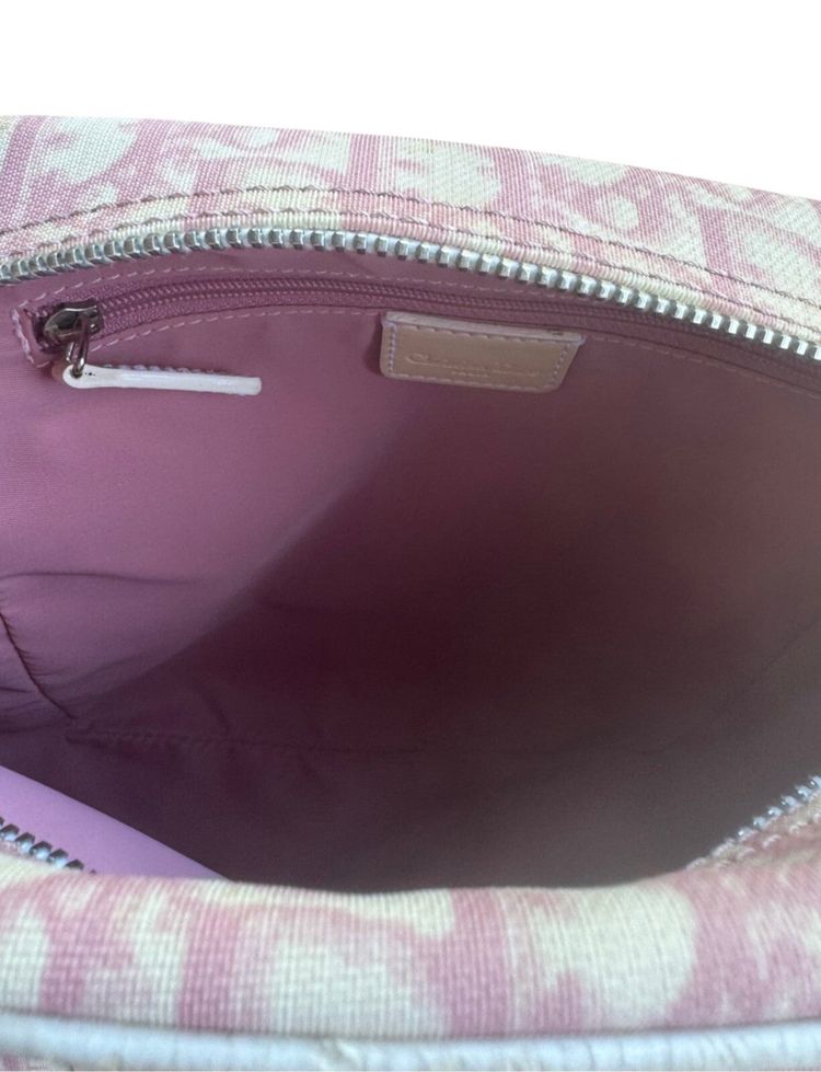 Christian Dior Pink Trotter canvas crossbody bag 14