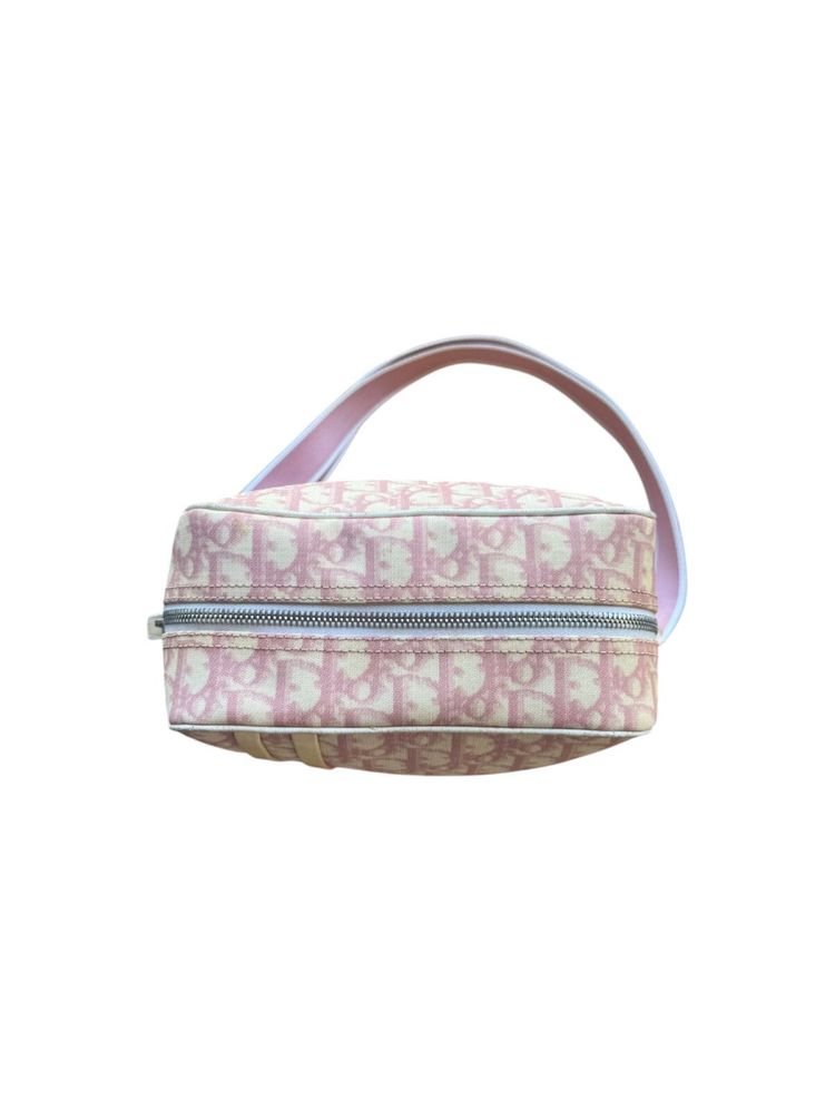 Christian Dior Pink Trotter canvas crossbody bag 8
