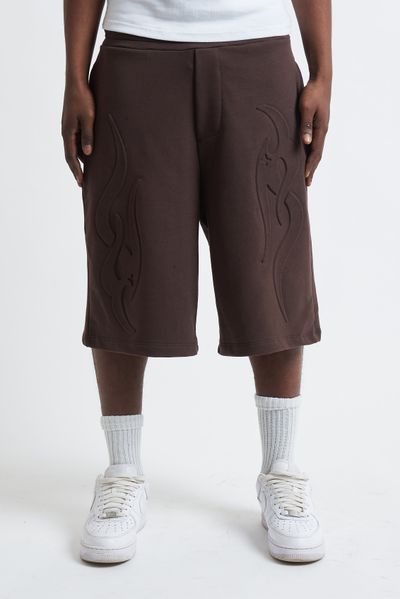 PANTALONCINO COTONE MARRONE ELEMENT’S