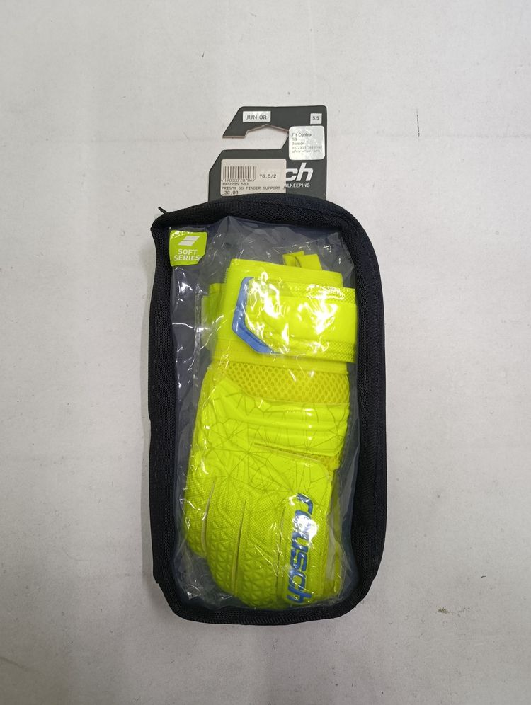 Reush prisma sg finger support junior size 5.5 guanti portiere calcio nuovi image 4