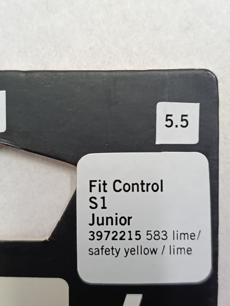 Reush prisma sg finger support junior size 5.5 guanti portiere calcio nuovi image 5