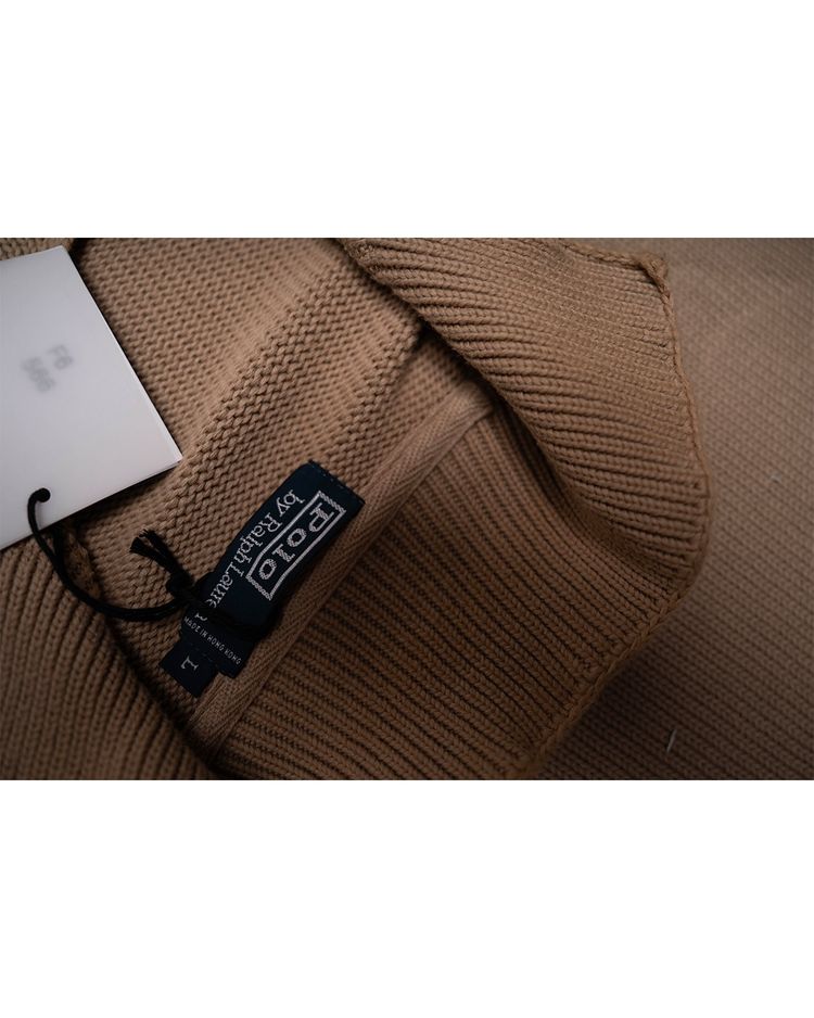 Polo Ralph Lauren Beige Knit Sweater obraz 2