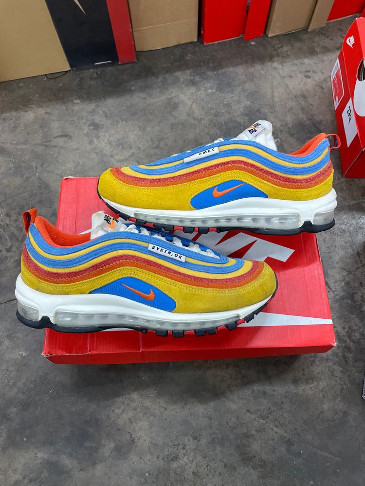 UK 7 NIKE AIR MAX 97 RUNNING CLUB USED 104 image 1
