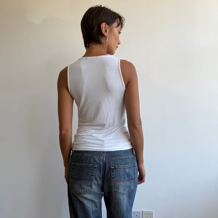 Ralph Lauren white wrap top - Size S image 4