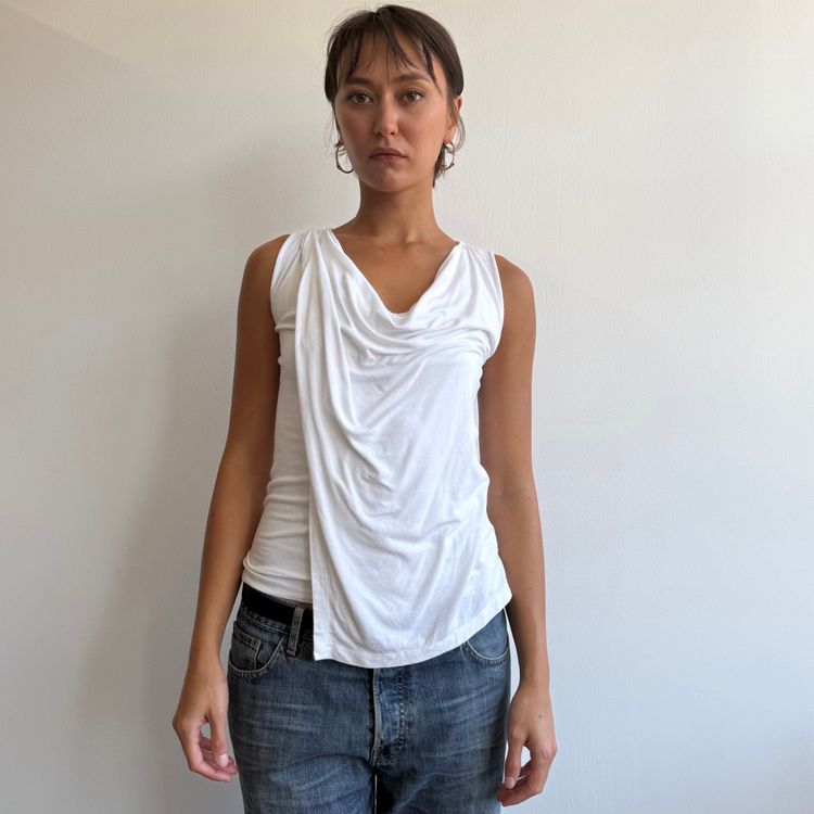 Ralph Lauren white wrap top - Size S image 1