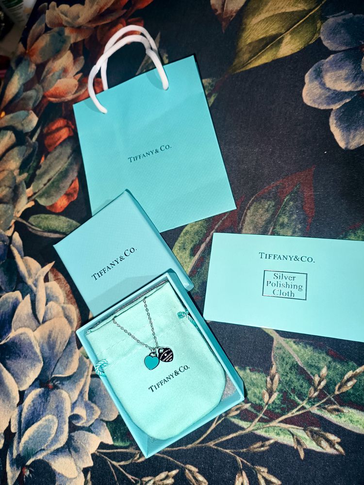 Tiffany & Co. Necklace With Heart Pendants image 1