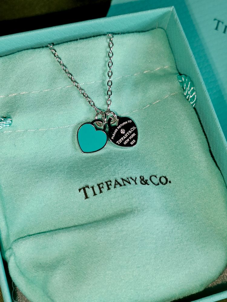Tiffany & Co. Necklace With Heart Pendants image 6