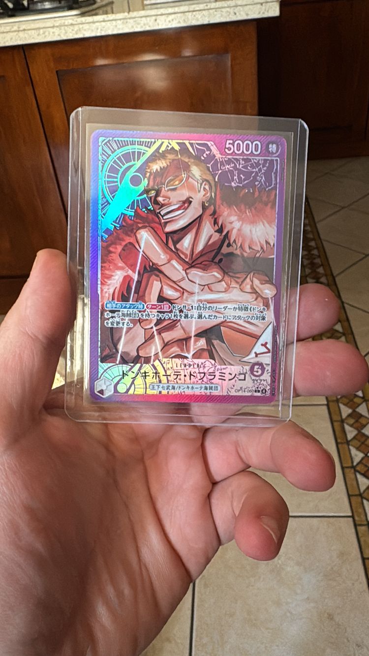 One Piece Card Game Doflamingo Leader Op14 product image