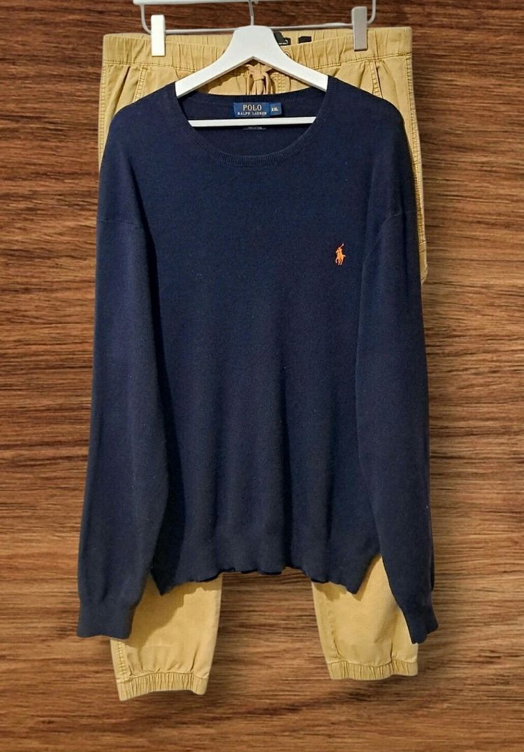 Ralph Lauren Sweter Ralph Lauren granatowy XXL product image