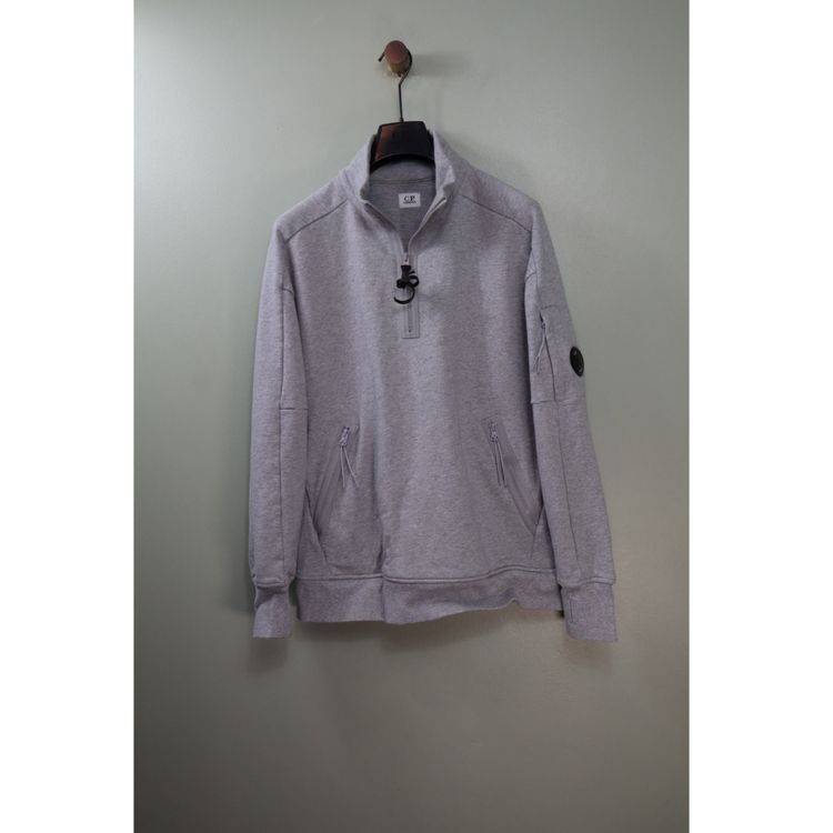 C.P. Company Grey 1/4 Zip Jumper