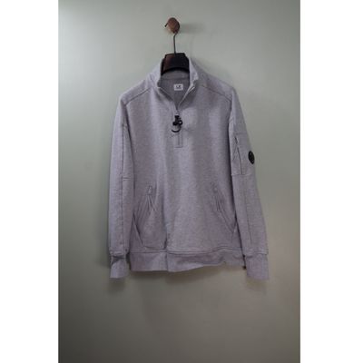 C.P. Company Grey 1/4 Zip Jumper