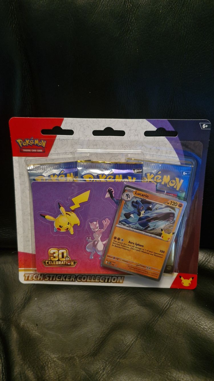 Pokémon 30Th Anniversary Tech Sticker Collection image 1