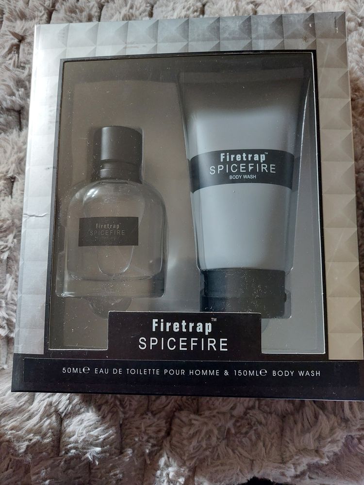 Firetrap Spicefire Eau De Toilette And Body Wash Set image 1