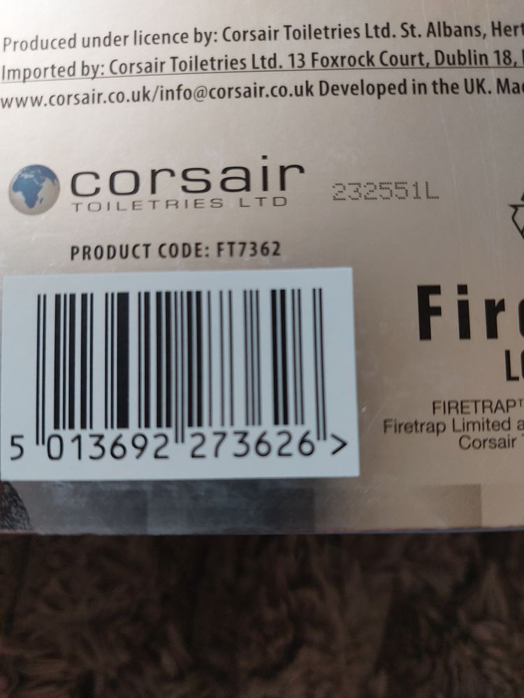 Firetrap Spicefire Eau De Toilette And Body Wash Set image 4