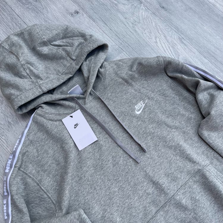 Nike Aries Club Fleece Tracksuit Hoodie Joggers Sweatpants - Grey [FB7296-063] image 3