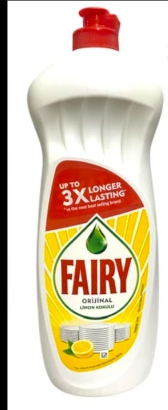 Fairy Original Lemon Dishwashing Liquid x6 