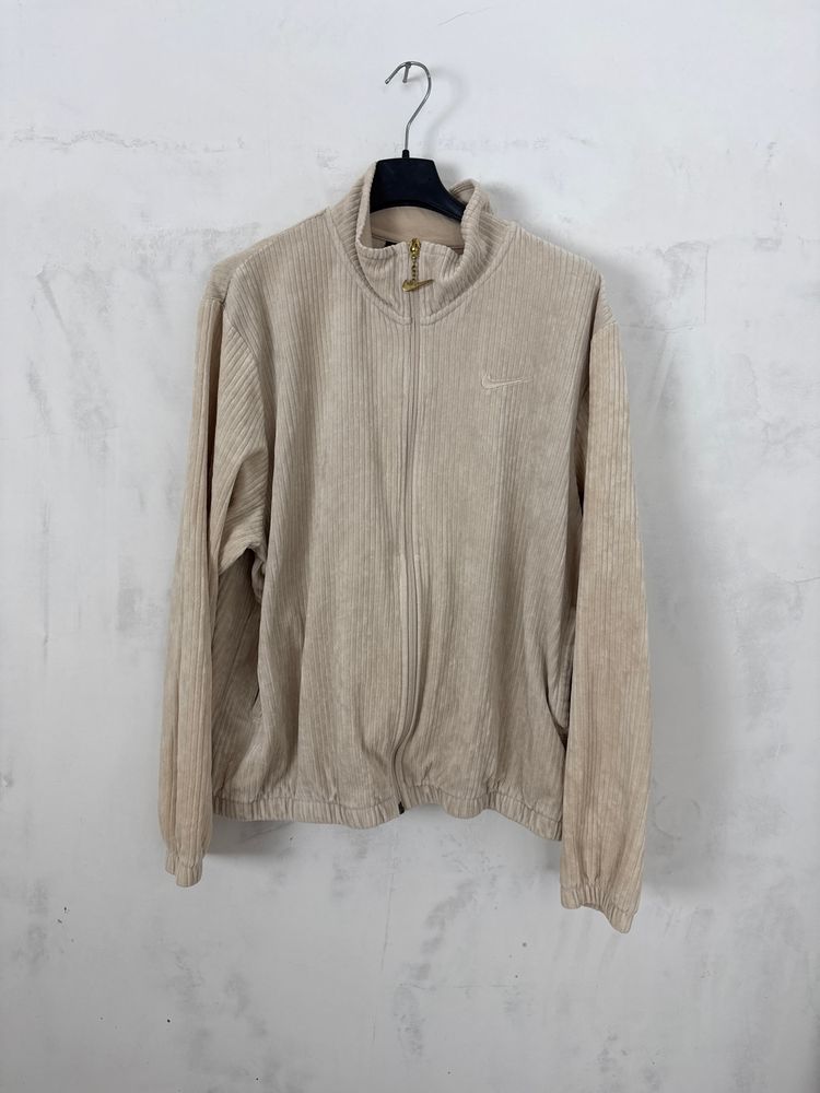 Nike Beige Zip-Up Jacket