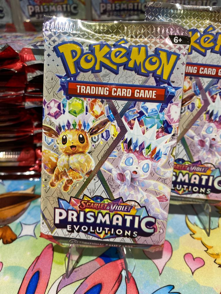 Pokémon Trading Card Game Scarlet & Violet Prismatic Evolutions Booster Pack