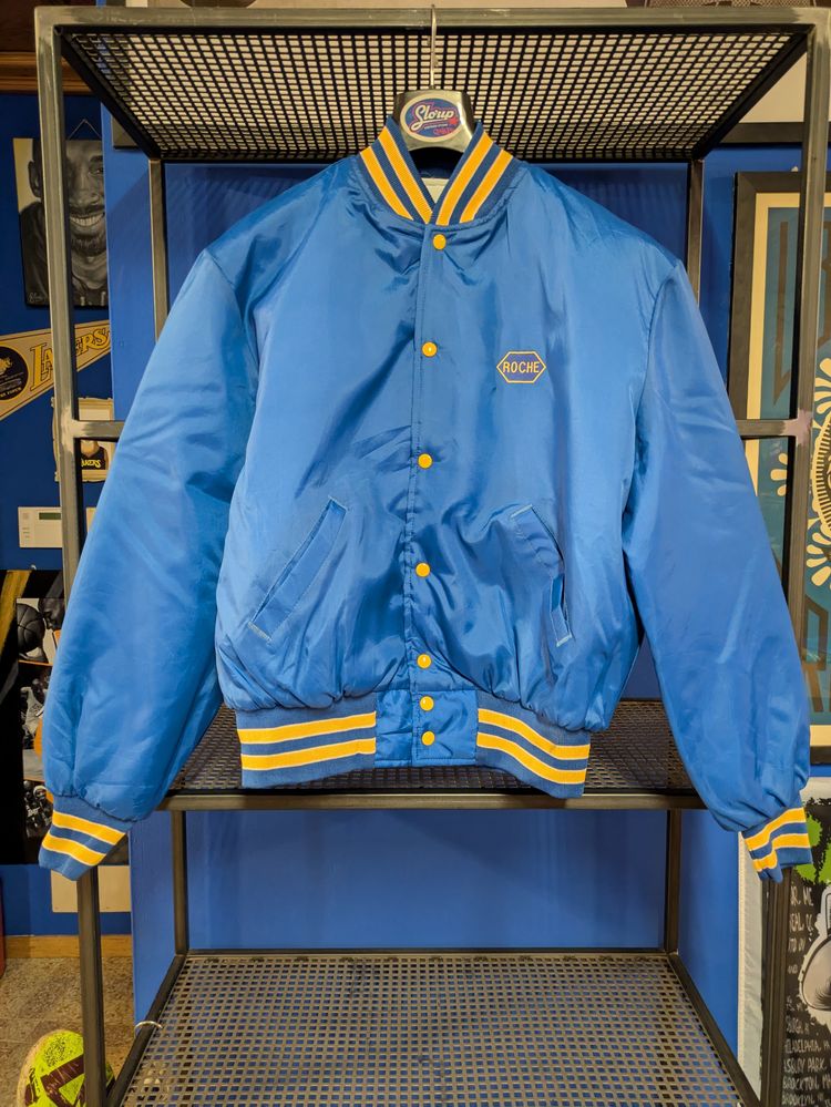 Holloway Blue Varsity Jacket