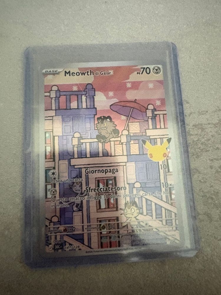 Meowth Pokémon Card imagen 1