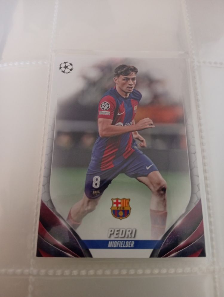 Ref A1-P22. Pedri. Barcelona. Topps UCC