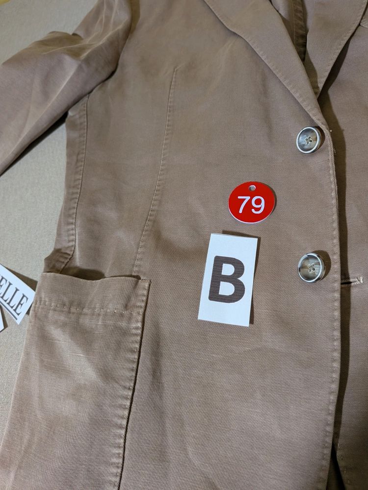 Giacca Boggi Milano Tg. 54 in Cotone e Lino - Made in Italy image 9
