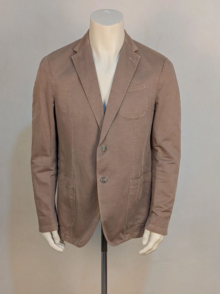 Giacca Boggi Milano Tg. 54 in Cotone e Lino - Made in Italy image 1