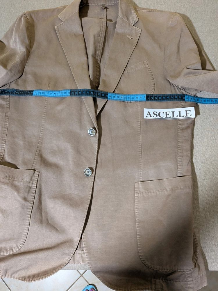 Giacca Boggi Milano Tg. 54 in Cotone e Lino - Made in Italy image 6