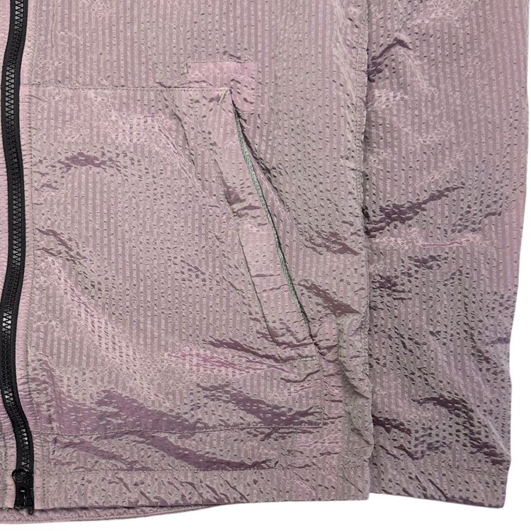 A/W 20 Stone Island Seersucker Nylon Overshirt - Pink obraz 3