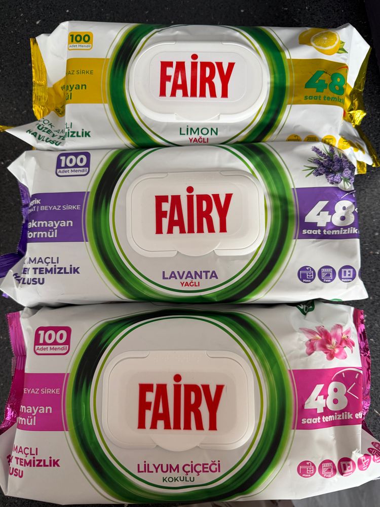Fairy multipurpose cleaning wipes  image 1