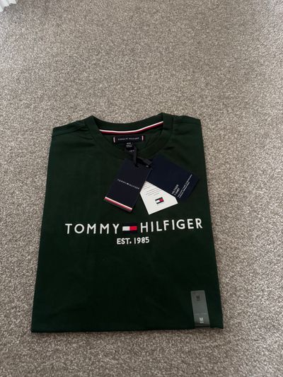 TOMMY HILFIGER T-SHIRT ORGANIC COTTON RRP £45