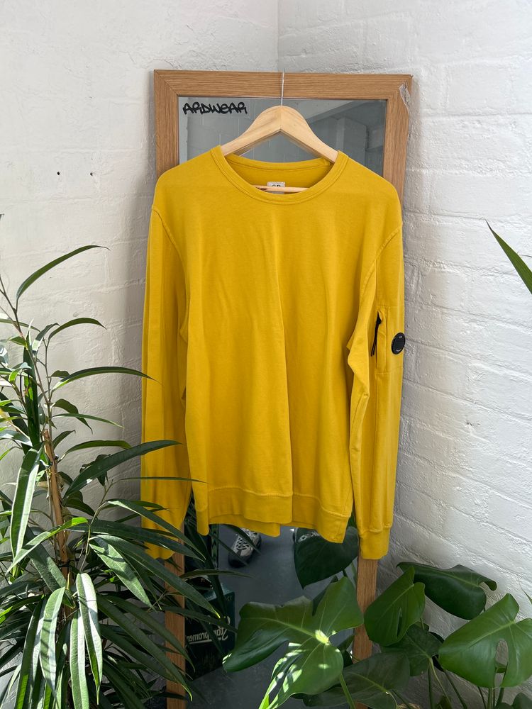 CP Company CP COMPANY CREWNECK JUMPER YELLOW  product image