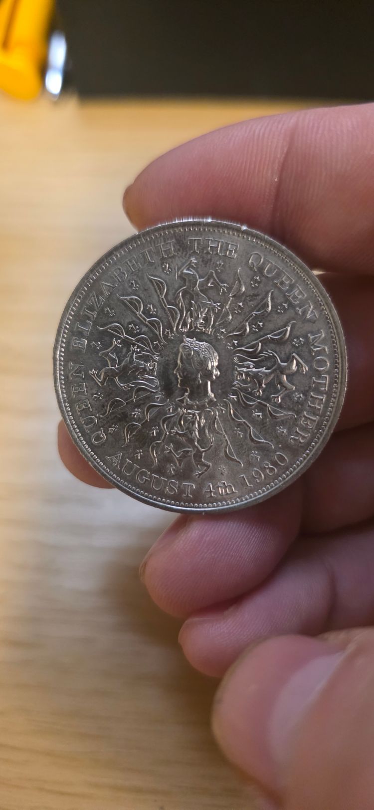Immagine di £3). Commemorative Coin Royal mint 1980 2