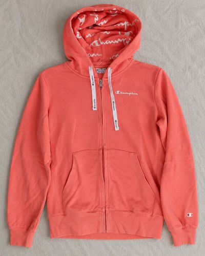 Champion Coral Zip-Up Hoodie
