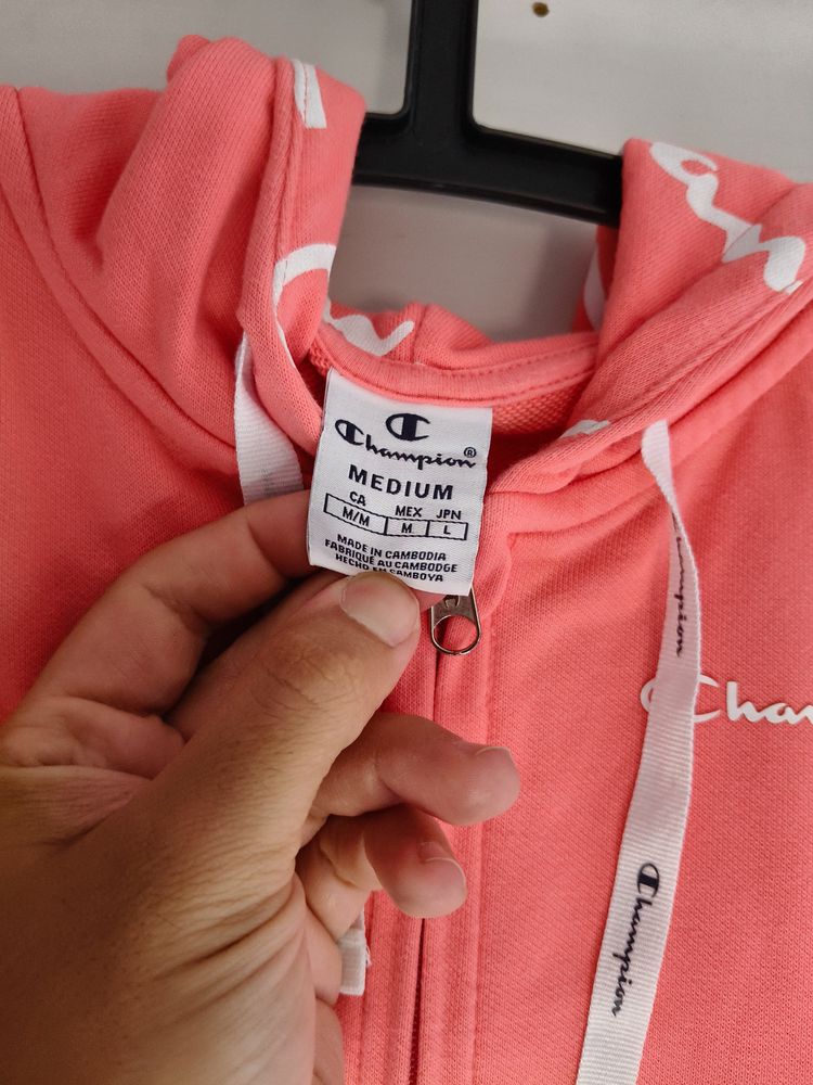 Immagine di Champion Coral Zip-Up Hoodie 4