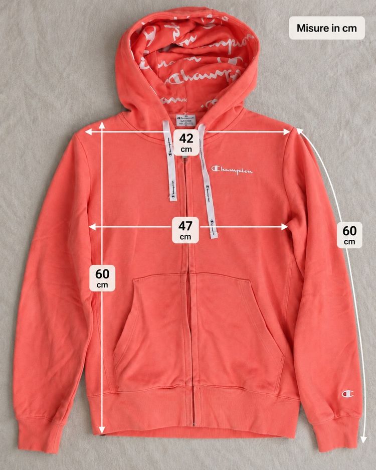 Immagine di Champion Coral Zip-Up Hoodie 5
