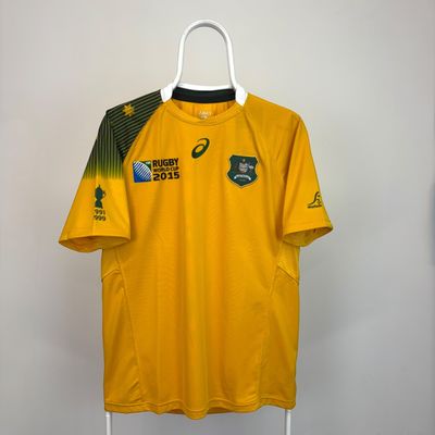 Asics Rugby World Cup 2015 Australia Wallabies Jersey