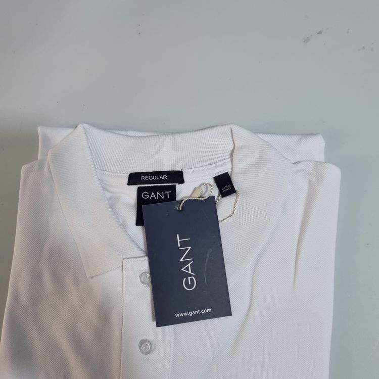 Gant White Polo Shirt
